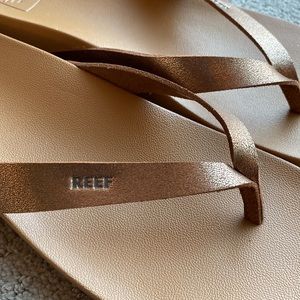 Reef Copper Sandals Flip Flops Size 9
